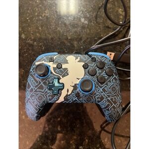 Nintendo Switch Zelda REMATCH‎ Glow Wired  Controller Sheikah Shoot PDP